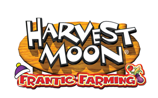 Harvest Moon: Frantic Farming title screen for Nintendo DS